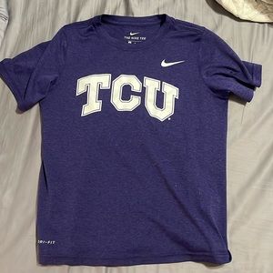 Boys M dri-fit TCU shirt